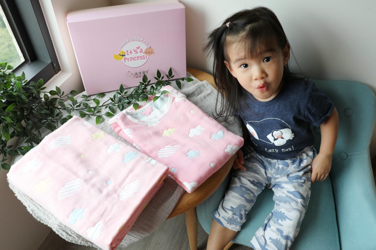 親子育兒｜名牌嬰兒禮盒推薦！北投之家 幼兒六層紗防踢被／六層紗被子禮盒 彌月禮盒、周歲禮物