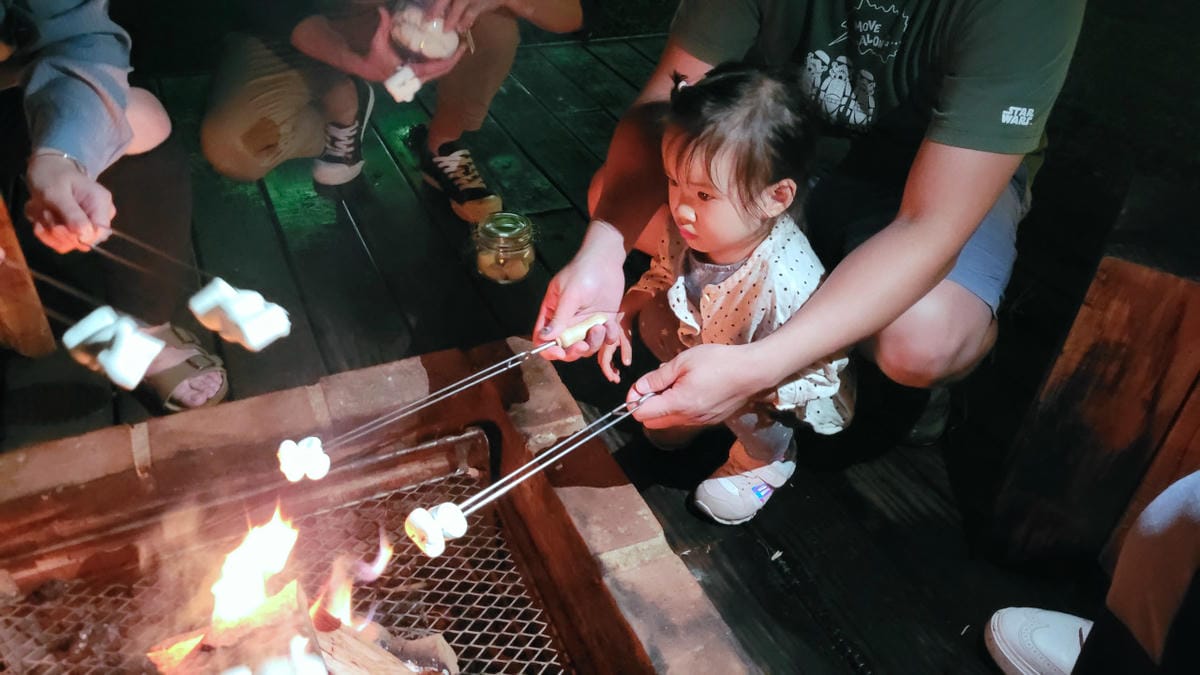 蟬說2026櫻花季開跑~新竹露營｜新竹豪華露營 蟬說：霧語 一泊二食免裝備露營首推蟬說！高海拔、生態環境佳，可賞櫻花跟螢火蟲唷~