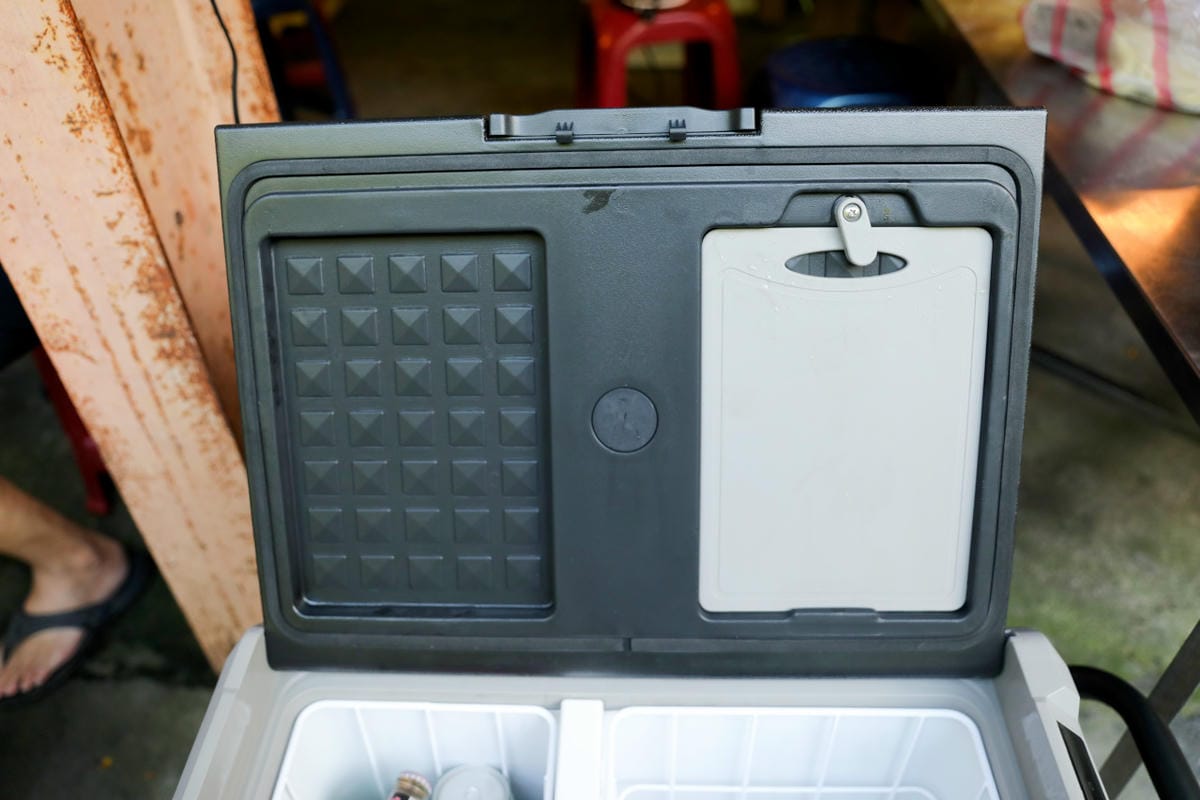 露營用品｜露營冰箱推薦！【HERAN禾聯家電】HPR-50AP01S 50L行動冰箱 雙槽獨立溫控，露營食材保鮮沒問題！