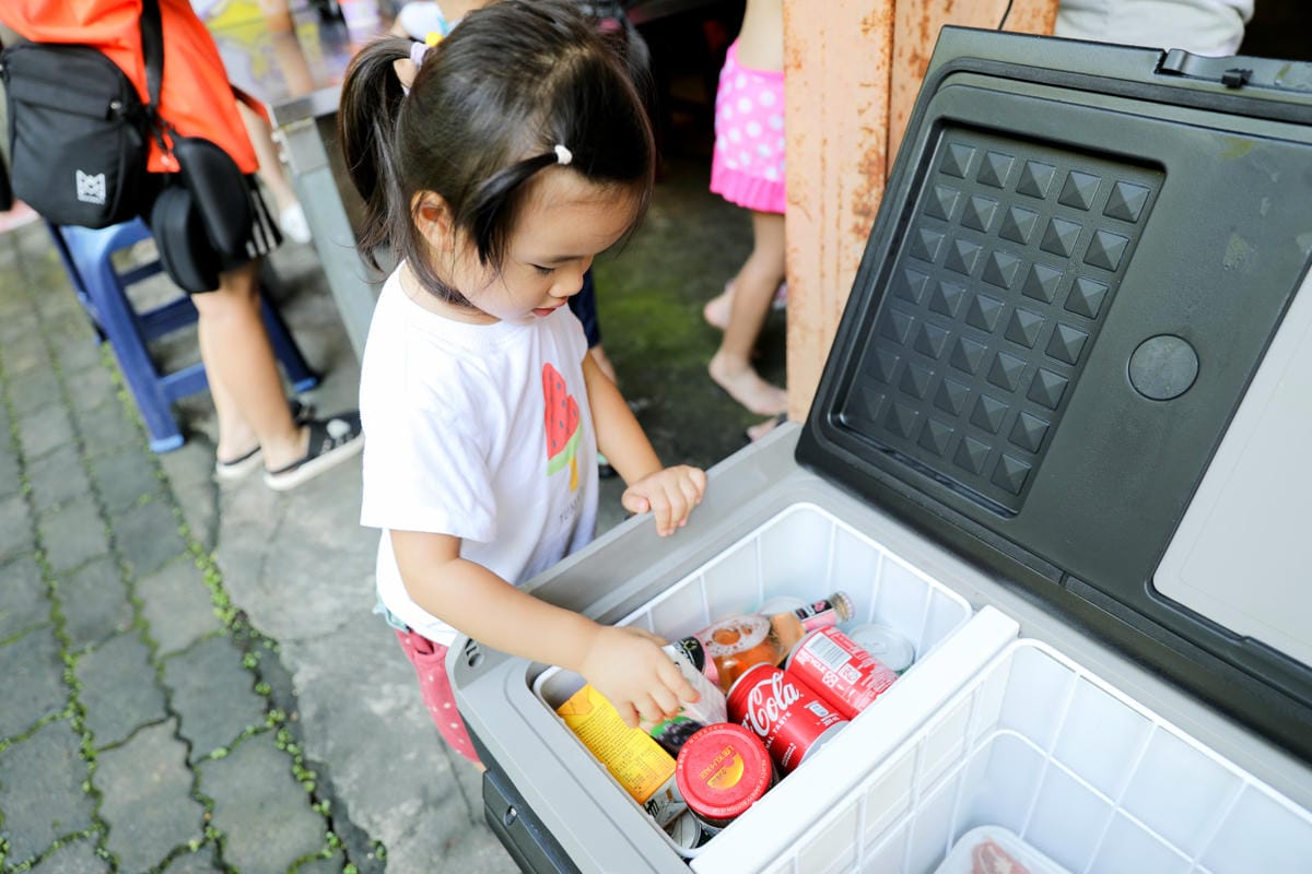 露營用品｜露營冰箱推薦！【HERAN禾聯家電】HPR-50AP01S 50L行動冰箱 雙槽獨立溫控，露營食材保鮮沒問題！