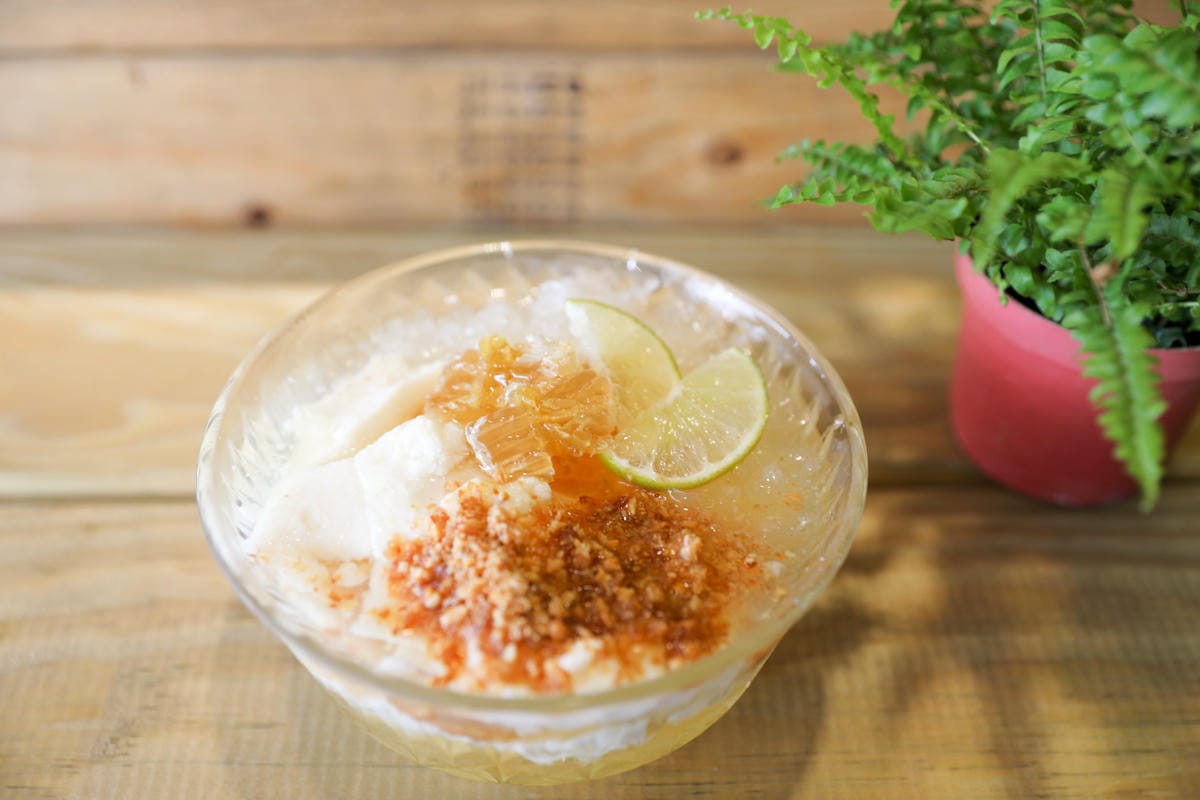 台北食記｜淡水老街美食推薦！三川豆花（河畔店）來一杯用喝的豆花，散步甜點推薦！