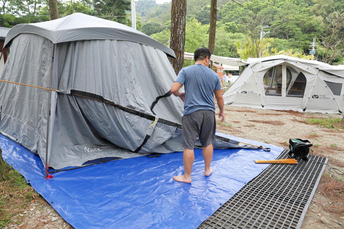 露營用品｜SANSUI山水 戶外循環渦輪扇 強力三段風速、270度風向調整，可攜式露營風扇推薦！