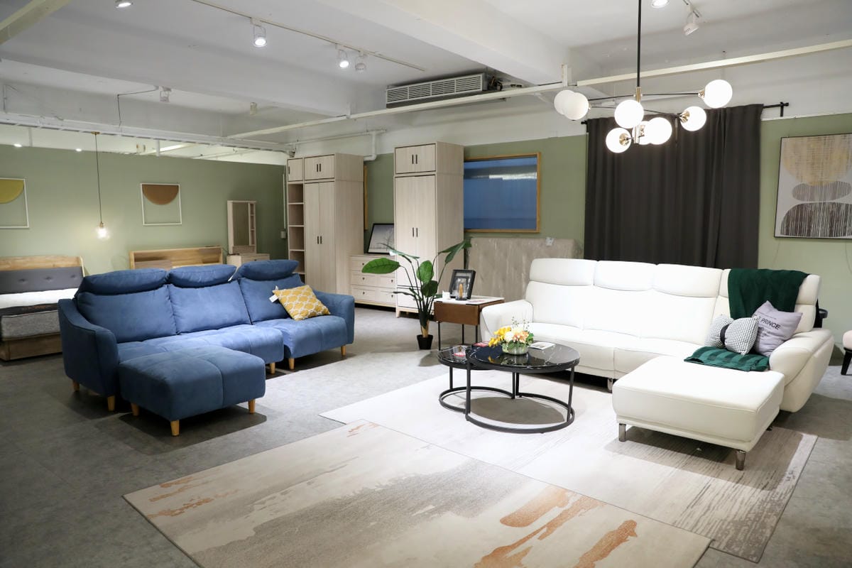 新北家具｜H&D 東稻家居（新莊門市） 沙發、床墊平價傢俱品牌推薦！提供免費家具配置、室內設計服務