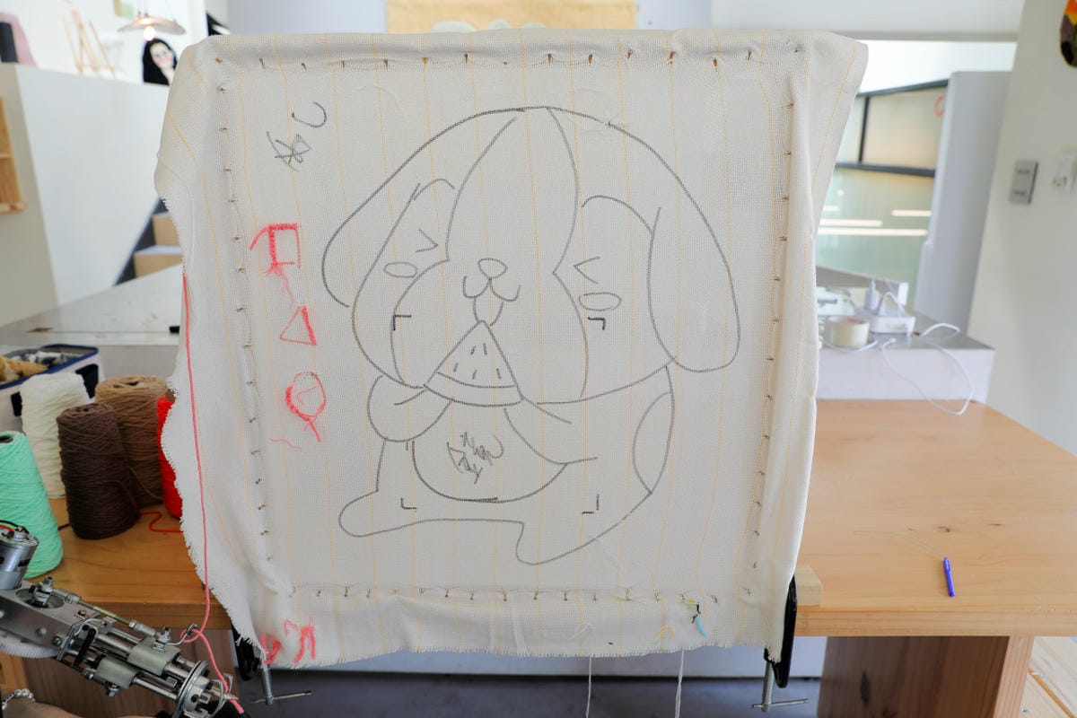 DIY課程|Does Art 都是藝術 台北館 療癒系DIY手作地毯課程(簇絨掛鏡) - 第7張圖 DIY課程|Does Art 都是藝術 台北館 療癒系DIY手作地毯課程(簇絨掛鏡)