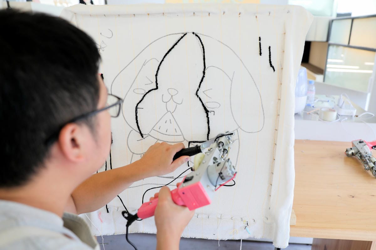 DIY課程|Does Art 都是藝術 台北館 療癒系DIY手作地毯課程(簇絨掛鏡) - 第12張圖 DIY課程|Does Art 都是藝術 台北館 療癒系DIY手作地毯課程(簇絨掛鏡)