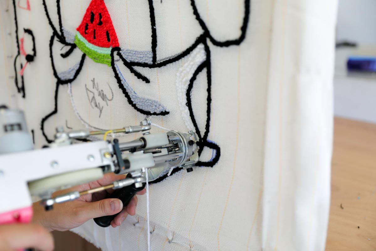 DIY課程|Does Art 都是藝術 台北館 療癒系DIY手作地毯課程(簇絨掛鏡) - 第25張圖 DIY課程|Does Art 都是藝術 台北館 療癒系DIY手作地毯課程(簇絨掛鏡)