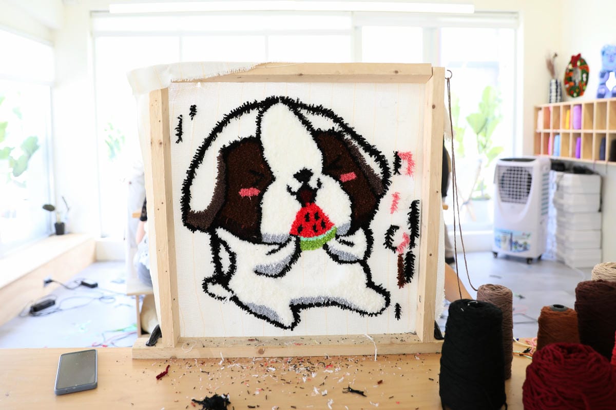 DIY課程|Does Art 都是藝術 台北館 療癒系DIY手作地毯課程(簇絨掛鏡) - 第30張圖 DIY課程|Does Art 都是藝術 台北館 療癒系DIY手作地毯課程(簇絨掛鏡)