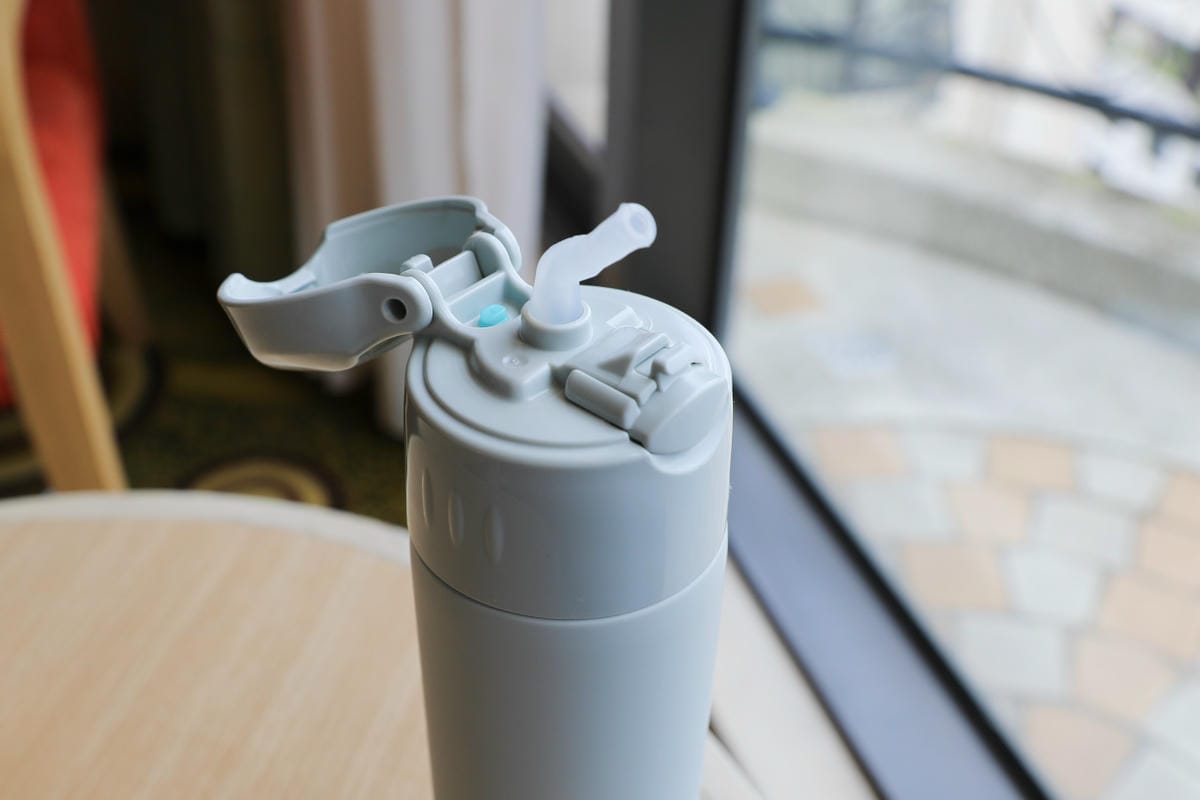 保溫瓶｜親子用保溫瓶推薦！膳魔師THERMOS 不銹鋼真空保冷瓶（吸管瓶）