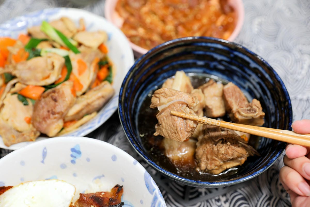 料理｜新竹 朝肉生鮮肉舖 每日新鮮現宰本土黑毛豬 溫體豬滿漢全席 懶人零失敗豬肉料理食譜推薦！