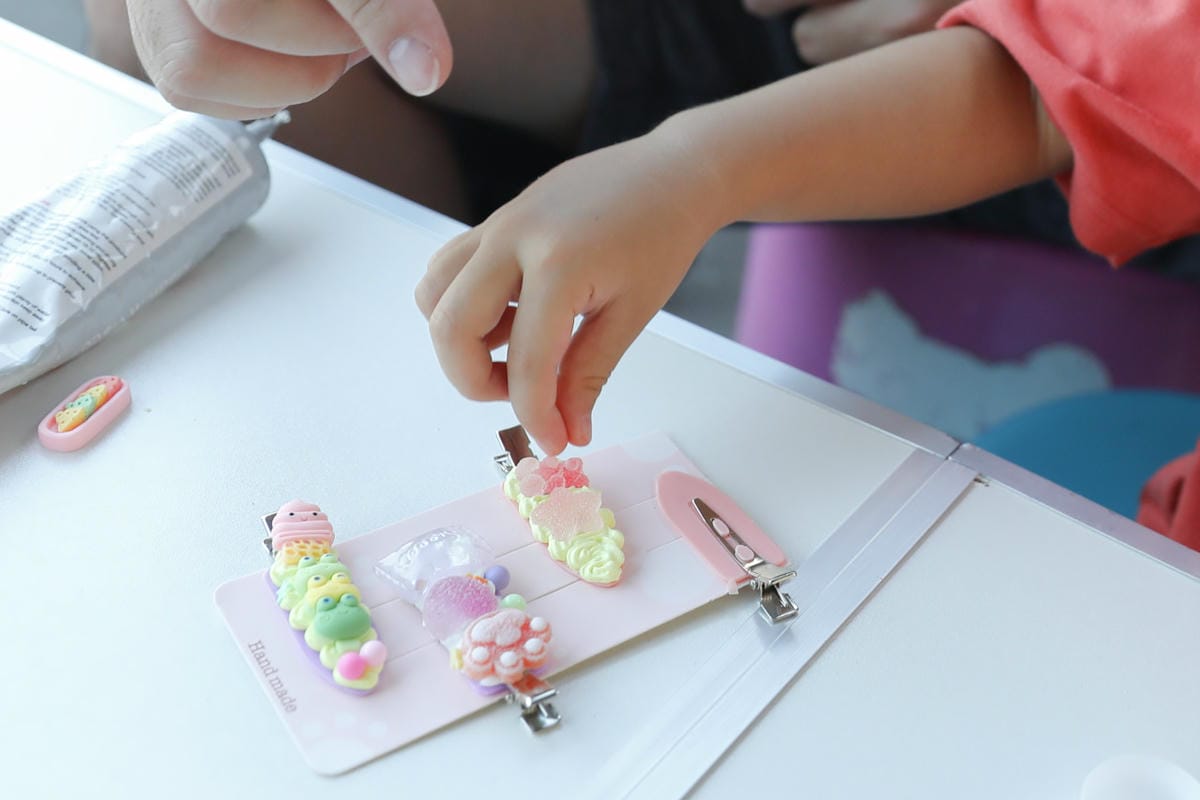 親子育兒｜樹林興仁夜市 LS麗盛時尚3D烤畫、DIY手作坊 超好玩的立體烤畫跟親子DIY奶油膠手作飾品推薦！