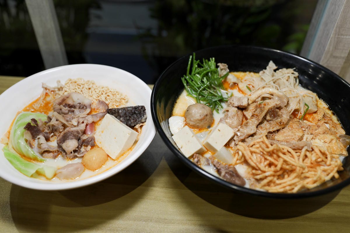 苗栗食記｜苗栗人氣排隊美食推薦！沐上麻辣燙 大骨奶香湯頭，可以喝的麻辣燙~