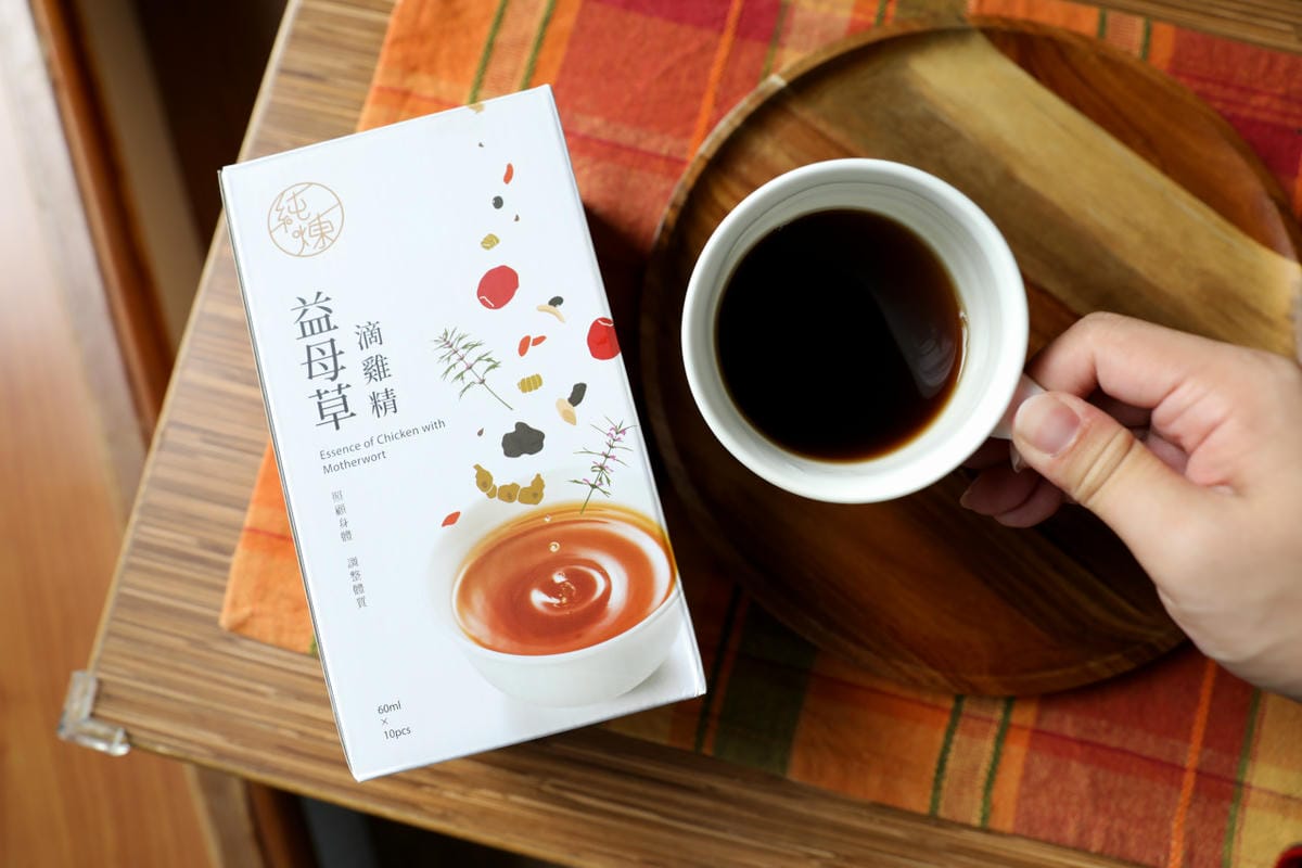 備孕分享｜純煉益母草滴雞精 備孕專用雞精推薦！