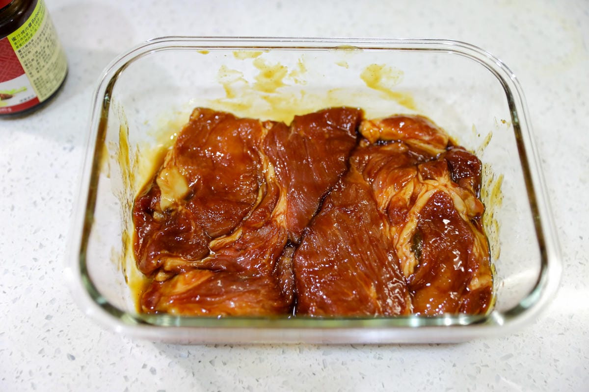 家樂福嚴選食材 蜜汁燒烤豬梅花懶人料理食譜