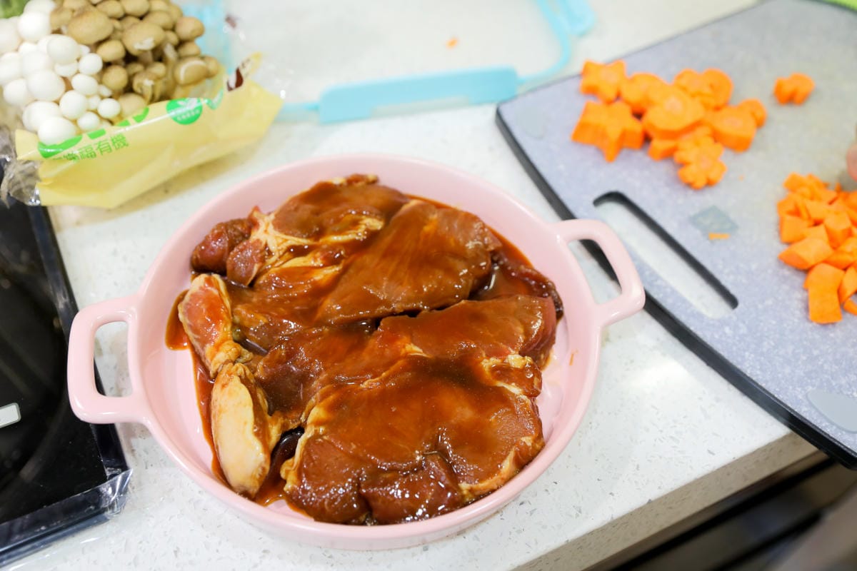 家樂福嚴選食材 蜜汁燒烤豬梅花懶人料理食譜