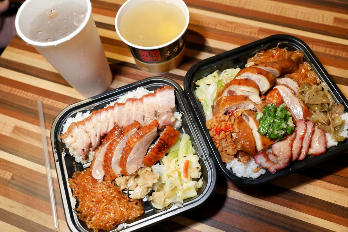 台北食記｜台北最強燒臘便當超好吃推薦！名門燒臘-伊通店（臨四平商圈）肥瘦任選，加肉自由！