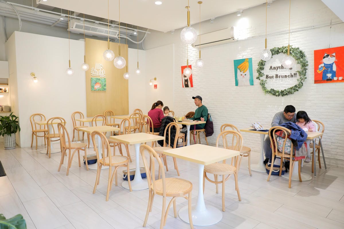 新北食記｜林口早午餐推薦！Gattino餐廳 日式早午餐漢堡排超好吃，自製可可義大利麵超值得一試！