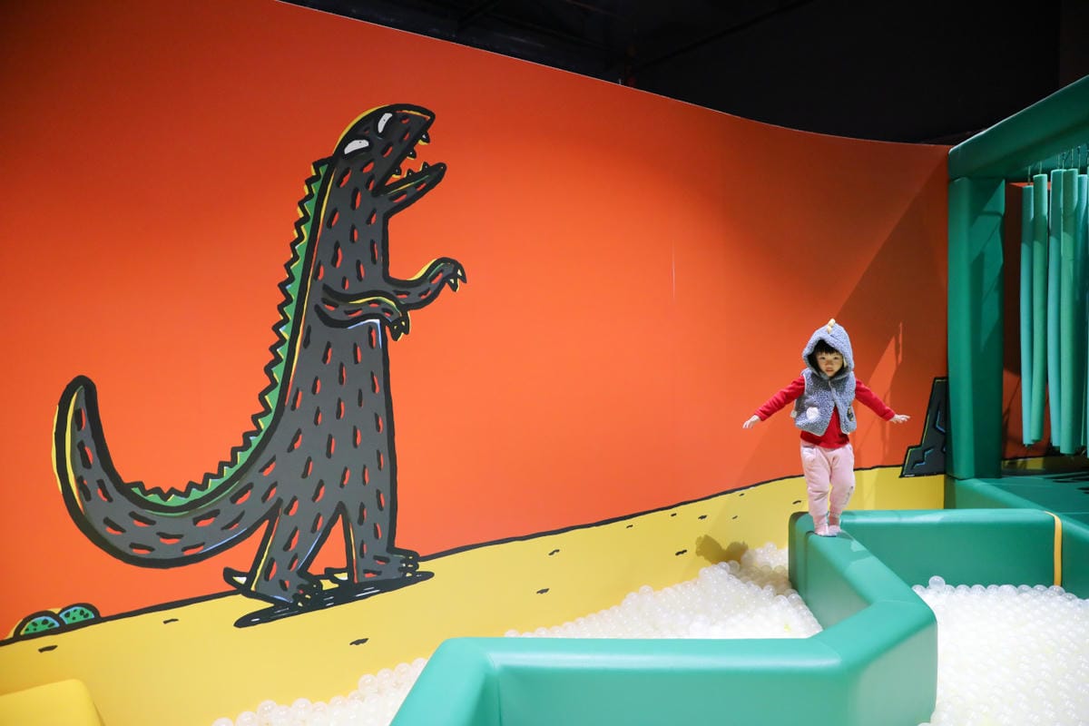 台北展覽|我是霸王龍20週年展-歡迎光臨宮西達也遊樂園 士林科教館繪本主題特展推薦! - 第10張圖 台北展覽|我是霸王龍20週年展-歡迎光臨宮西達也遊樂園 士林科教館繪本主題特展推薦!