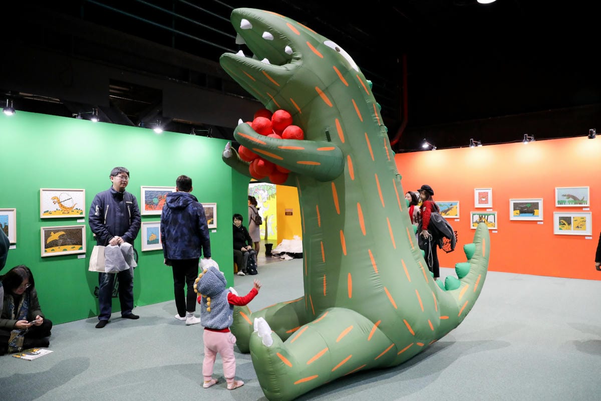台北展覽|我是霸王龍20週年展-歡迎光臨宮西達也遊樂園 士林科教館繪本主題特展推薦! - 第24張圖 台北展覽|我是霸王龍20週年展-歡迎光臨宮西達也遊樂園 士林科教館繪本主題特展推薦!