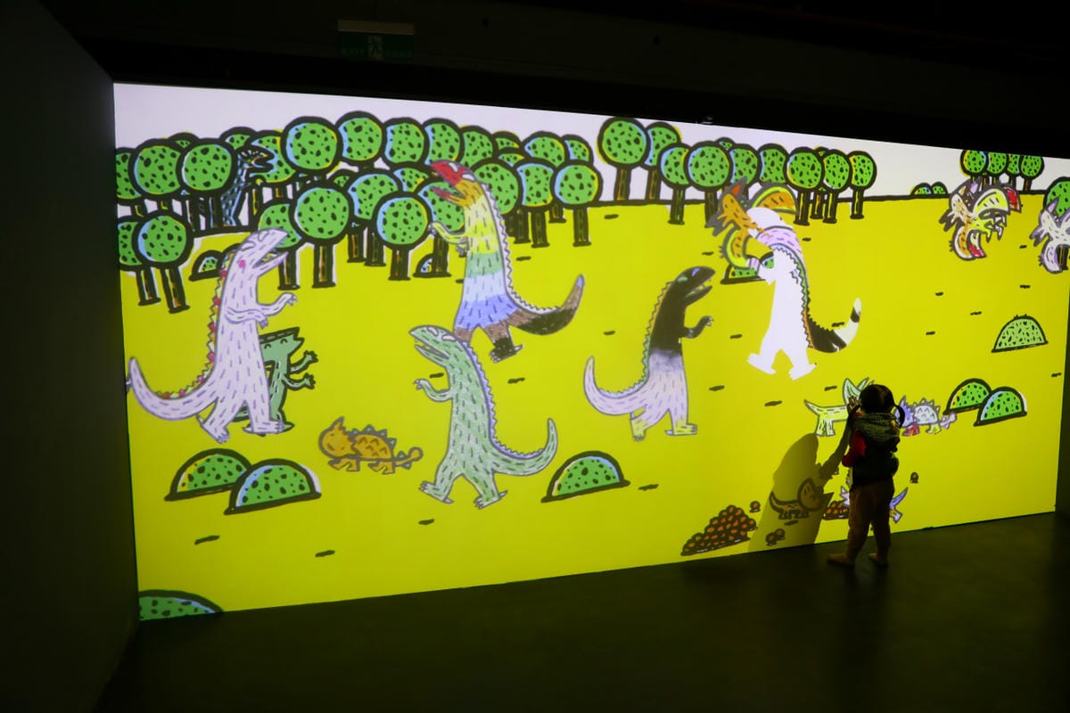 台北展覽|我是霸王龍20週年展-歡迎光臨宮西達也遊樂園 士林科教館繪本主題特展推薦! - 第34張圖 台北展覽|我是霸王龍20週年展-歡迎光臨宮西達也遊樂園 士林科教館繪本主題特展推薦!