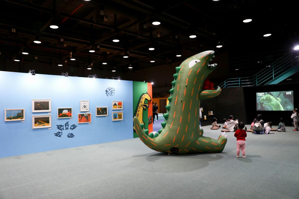 台北展覽|我是霸王龍20週年展-歡迎光臨宮西達也遊樂園 士林科教館繪本主題特展推薦! - 第22張圖 台北展覽|我是霸王龍20週年展-歡迎光臨宮西達也遊樂園 士林科教館繪本主題特展推薦!