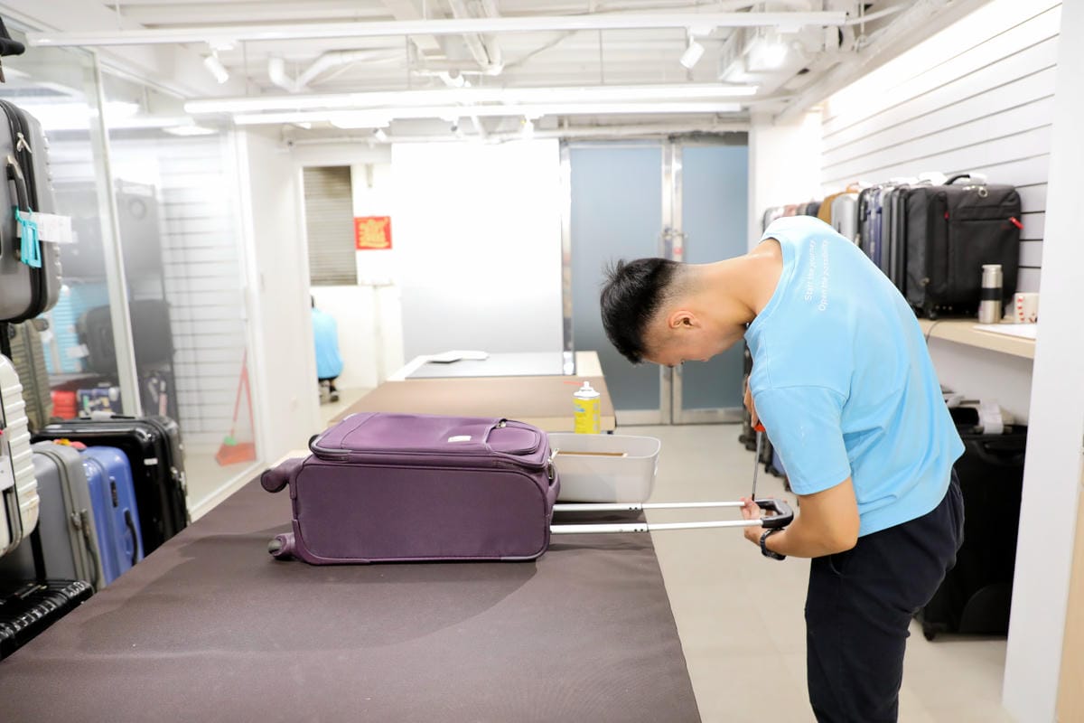 台北行李箱維修推薦!OROOBO奧旅博內湖體驗中心【Express】行李箱現場急修服務 - 第16張圖 台北行李箱維修推薦!OROOBO奧旅博內湖體驗中心【Express】行李箱現場急修服務