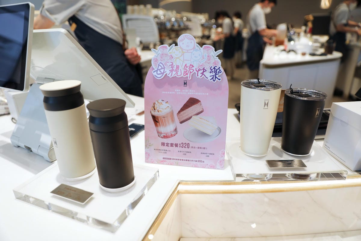 台北咖啡廳推薦! 信義區最美咖啡廳 奎士咖啡(市府旗艦店) 臺灣精品級咖啡 母親節套餐