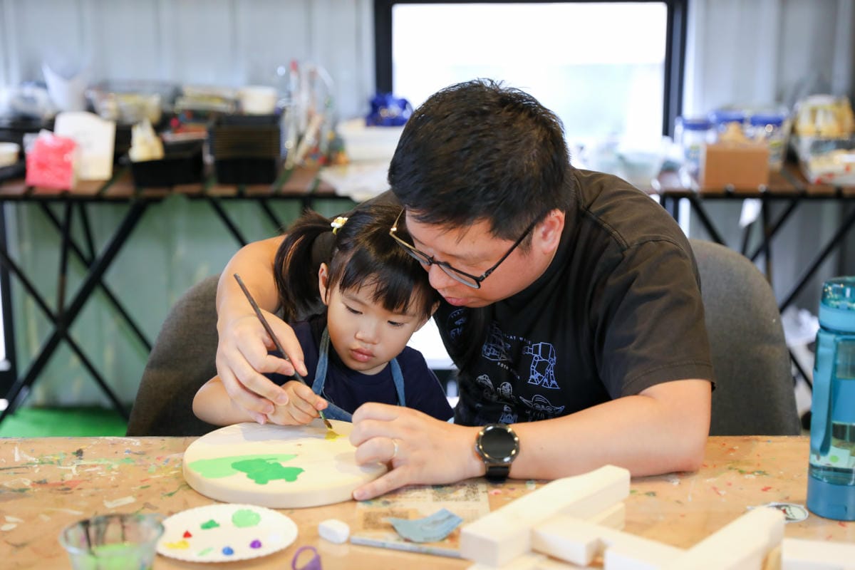 歐德集團-木作森活 林口親子DIY體驗課程推薦! 大人小孩都能來體驗的木作DIY,還有超大的遊戲室唷~