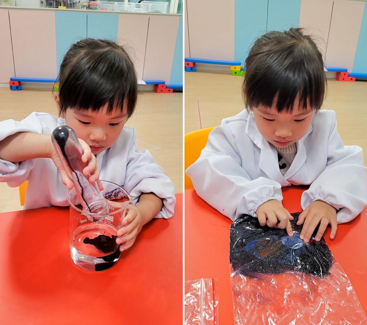 台北幼兒steam啟蒙活動 幼兒科學實驗 板橋共玩谷親子玩習所 親子共學課程推薦!
