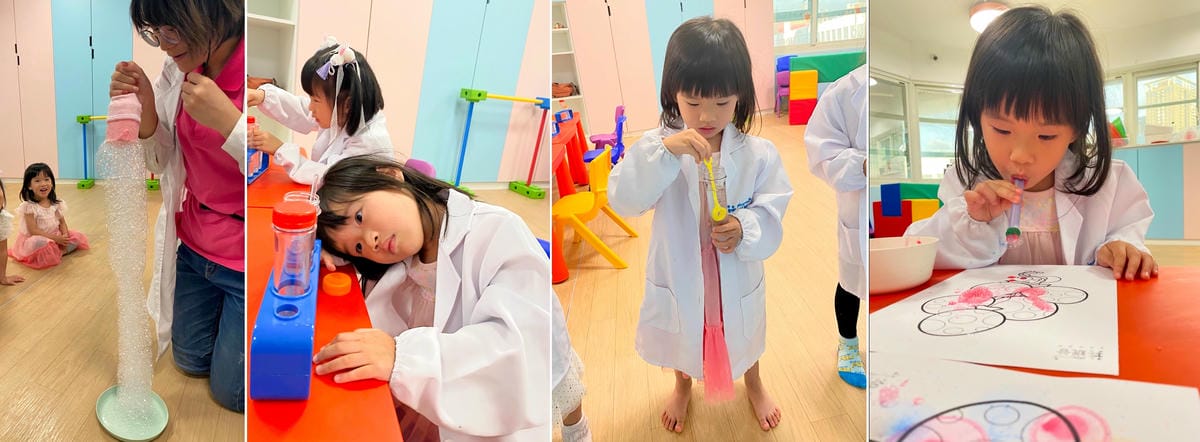 台北幼兒steam啟蒙活動 幼兒科學實驗 板橋共玩谷親子玩習所 親子共學課程推薦!