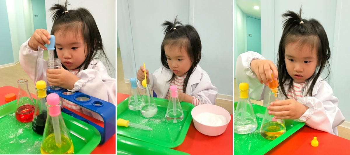 台北幼兒steam啟蒙活動 幼兒科學實驗 板橋共玩谷親子玩習所 親子共學課程推薦!
