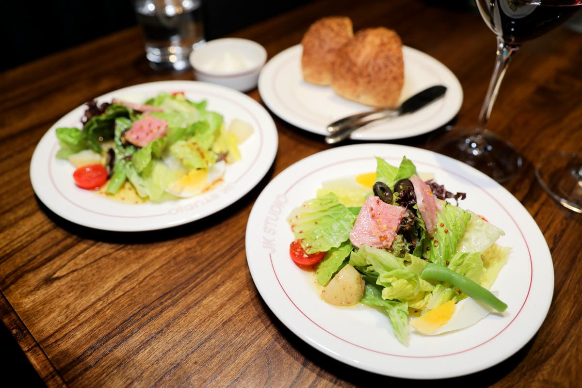 台北大直餐酒館推薦! JK STUDIO 法式餐酒館（大直忠泰店）經典法式料理佐餐酒,NOKE 忠泰樂生活5F美食餐廳推薦!