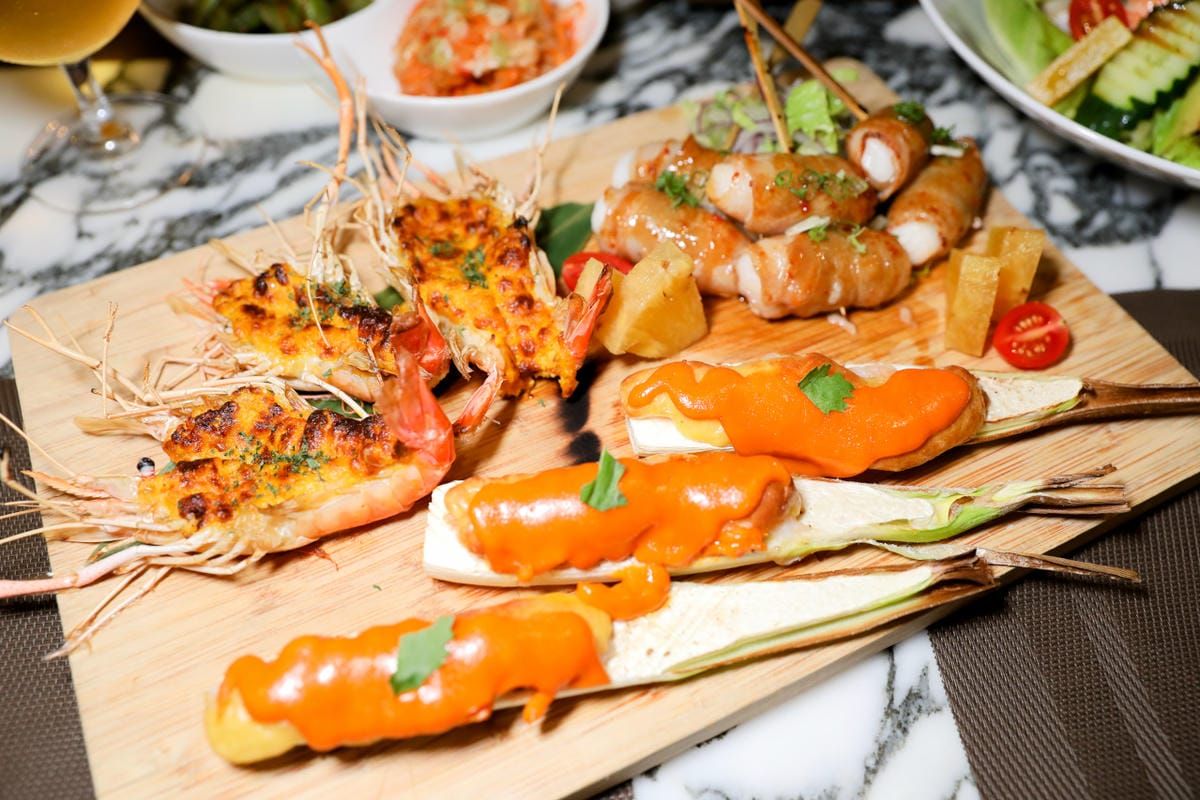 蝦趴活蝦小酒館 台北大安區高質感泰國蝦創意料理餐酒館推薦! 原來泰國蝦可以有這麼多美味吃法,美式.日式.法式通通有~