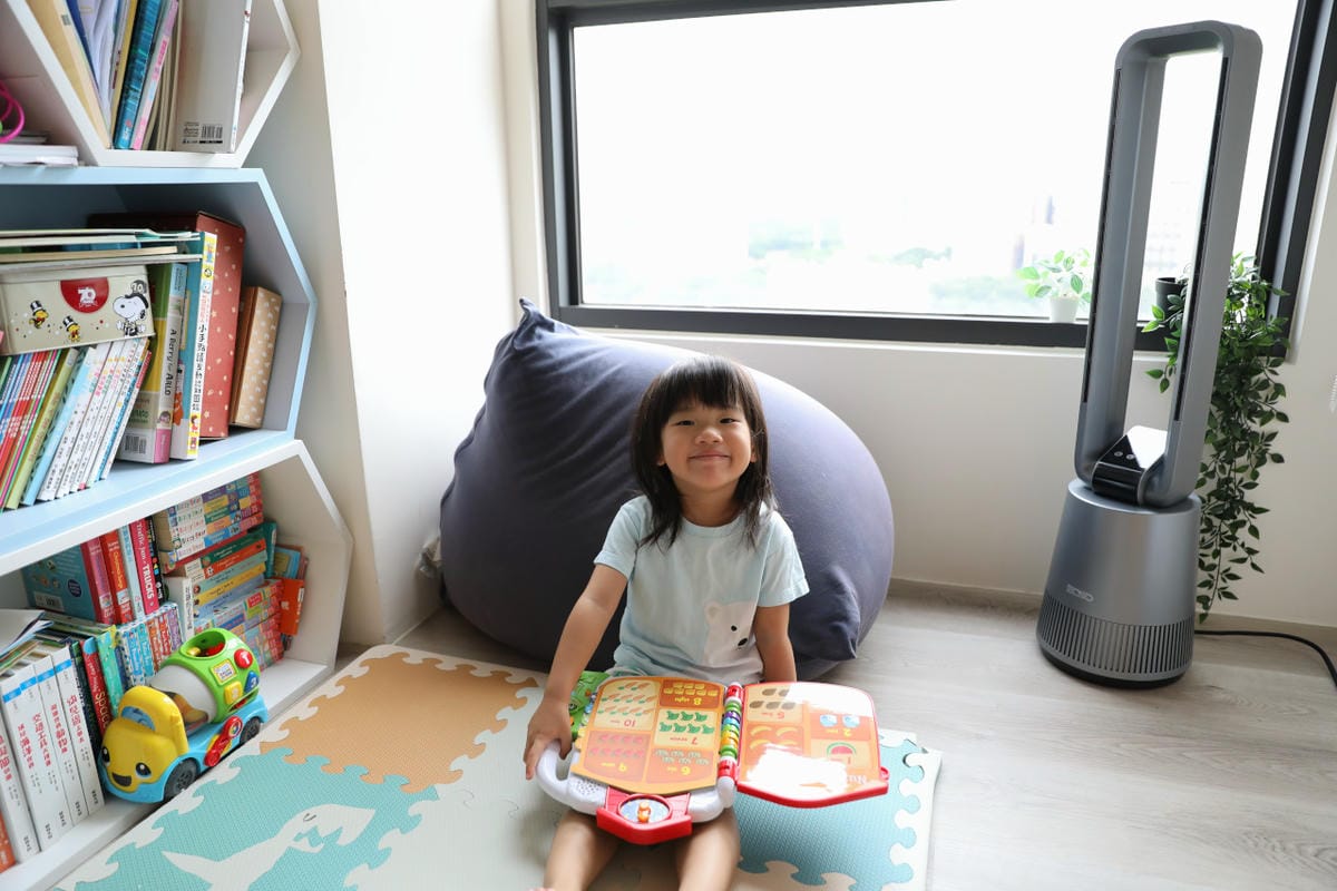 幼兒家庭風扇推薦! BOSO 靚旋風 負離子空氣淨化無扇葉冷暖風扇 集涼風.暖氣.空氣淨化三機一體多功能