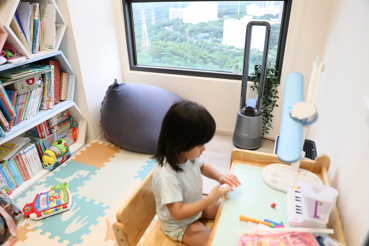 幼兒家庭風扇推薦! BOSO 靚旋風 負離子空氣淨化無扇葉冷暖風扇 集涼風.暖氣.空氣淨化三機一體多功能