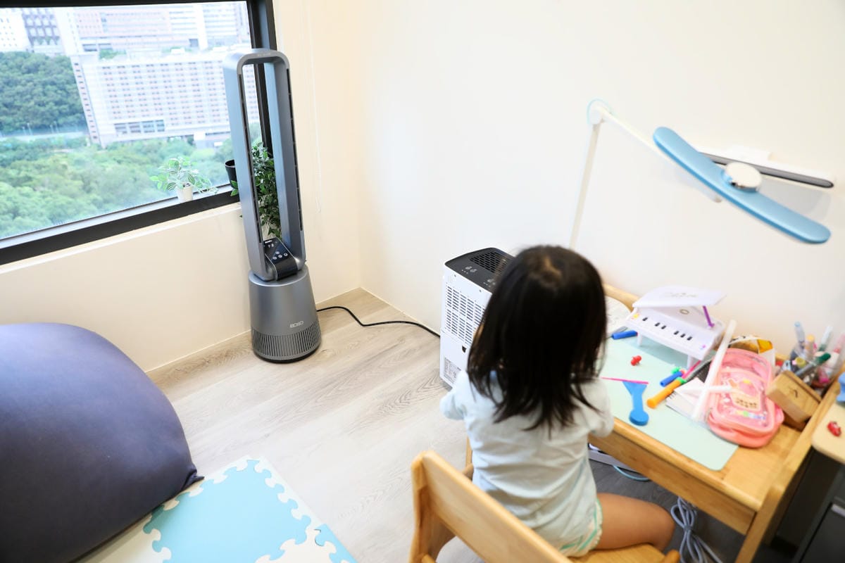 幼兒家庭風扇推薦! BOSO 靚旋風 負離子空氣淨化無扇葉冷暖風扇 集涼風.暖氣.空氣淨化三機一體多功能