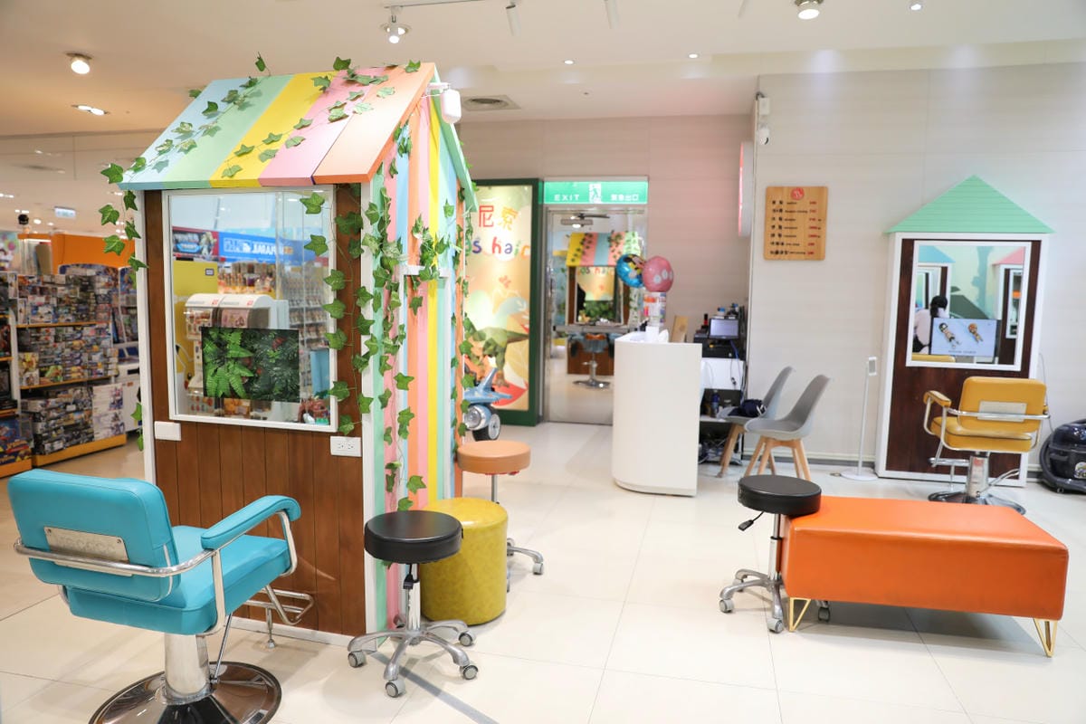 台北天母兒童剪髮推薦! 丹尼索KIDS HAIR 0-12歲專業兒童剪燙髮（SOGO天母店）兒童編髮