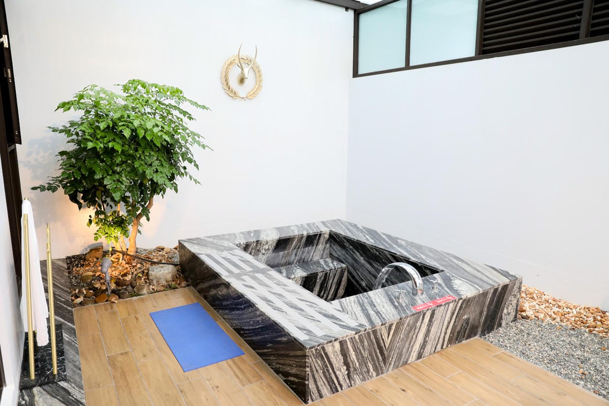 台中親子住宿推薦! 朵茉行館 台中豪宅式藝術酒店,獨立庭院泳池親子房