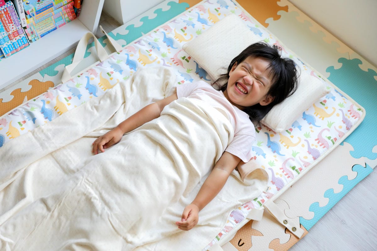 幼兒園新生必備用品! cani 生活有機棉 airwave幼兒睡袋推薦!