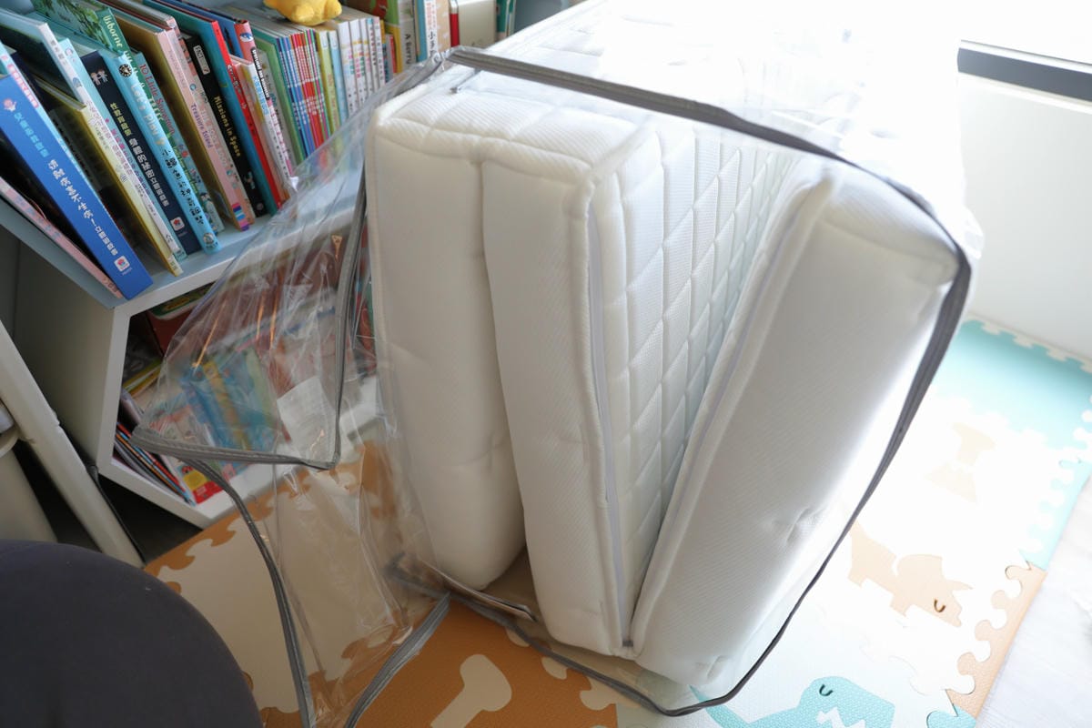 棉床本舖 AlizzZ愛麗絲三折床墊 折疊床墊推薦! 小空間魔術師,沙發床墊二合一 舒芙溫感澎澎被-可水洗四季被