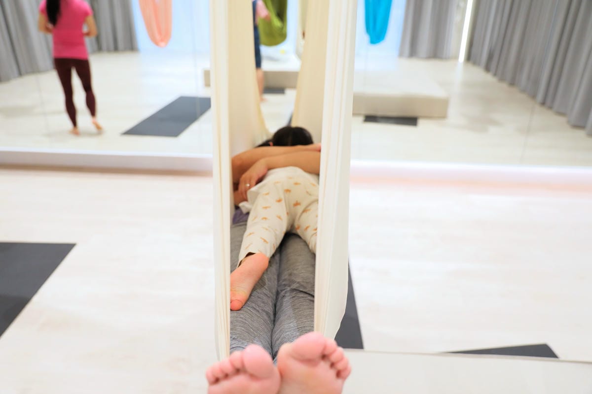 台北兒童瑜珈課程推薦! 101空中藝術 幼兒親子空中瑜珈、兒童空中瑜珈、瑜珈師資培訓