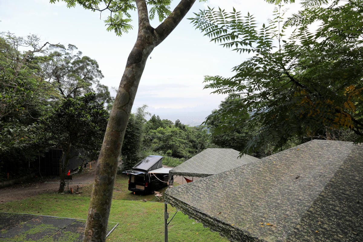 宜蘭百萬夜景露營地推薦! 鷗漫景觀農場 礁溪露營車.景觀山屋.懶人免搭帳豪華露營