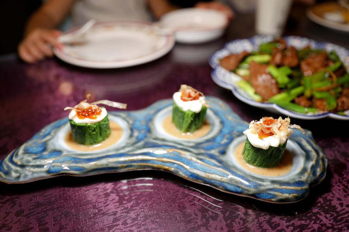 台南安平川菜推薦! LA時尚川菜墨川 四川樟茶烤鴨(安平店) 台南中式餐廳聚餐吃烤鴨,一鴨四吃超美味~ - 第29張圖 台南安平川菜推薦! LA時尚川菜墨川 四川樟茶烤鴨(安平店) 台南中式餐廳聚餐吃烤鴨,一鴨四吃超美味~