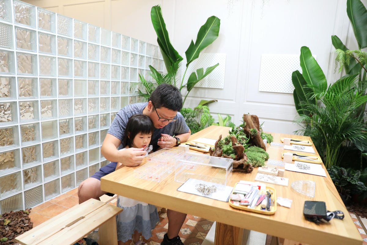 台北銀黏土寶石戒指DIY體驗課程推薦! Does Art 都是藝術 晴光店 可同時體驗手作簇絨地毯DIY課程~
