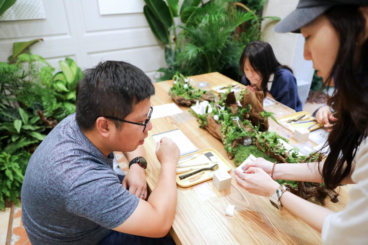 台北銀黏土寶石戒指DIY體驗課程推薦! Does Art 都是藝術 晴光店 可同時體驗手作簇絨地毯DIY課程~