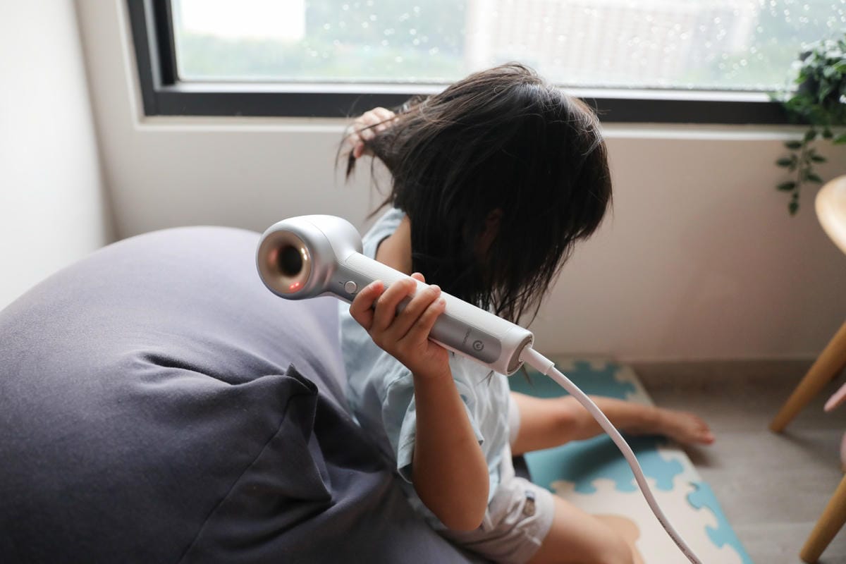 大風量吹風機推薦! Bmxmao MAO hair Q 超輕量負離子高速吹風機 孩子的第一支吹風機