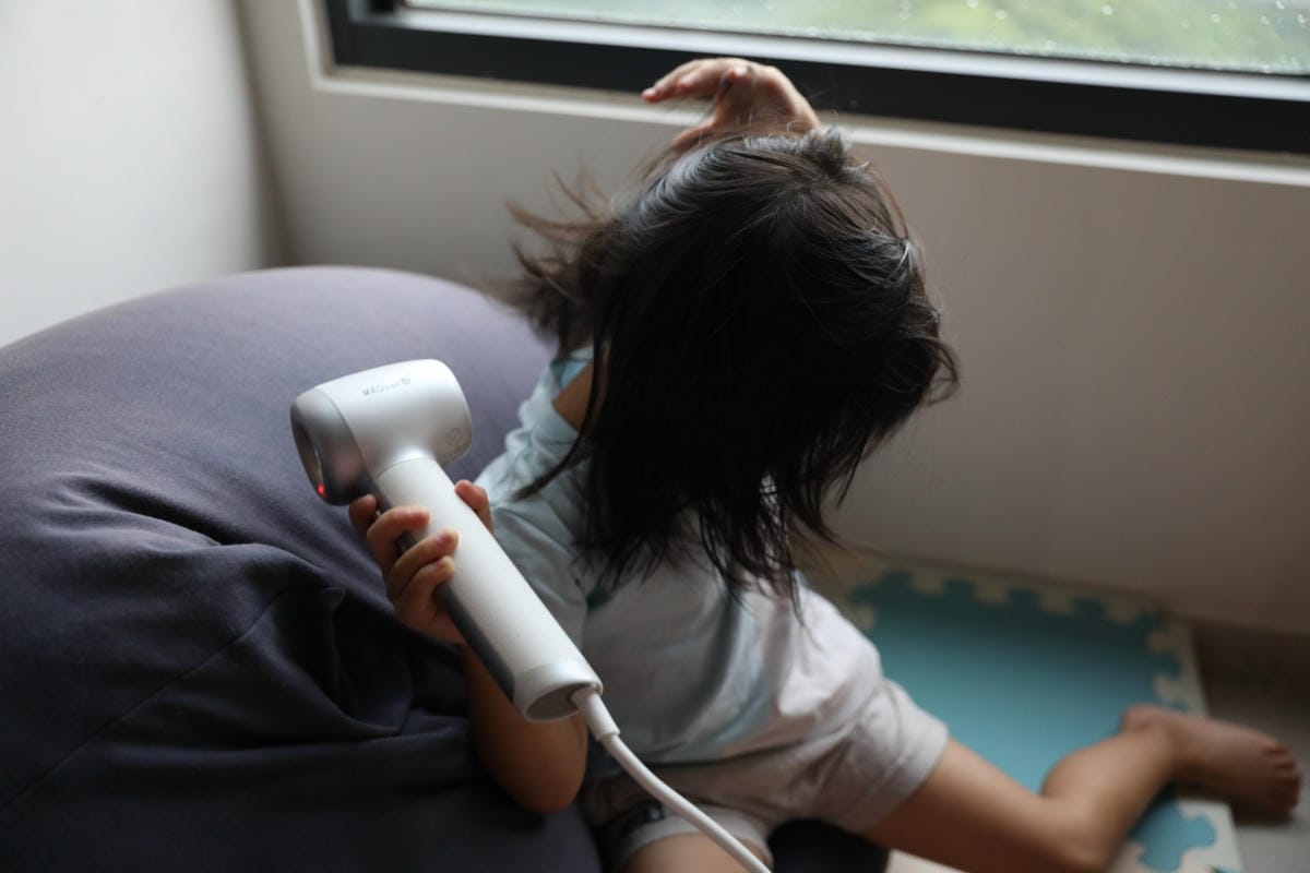 大風量吹風機推薦! Bmxmao MAO hair Q 超輕量負離子高速吹風機 孩子的第一支吹風機