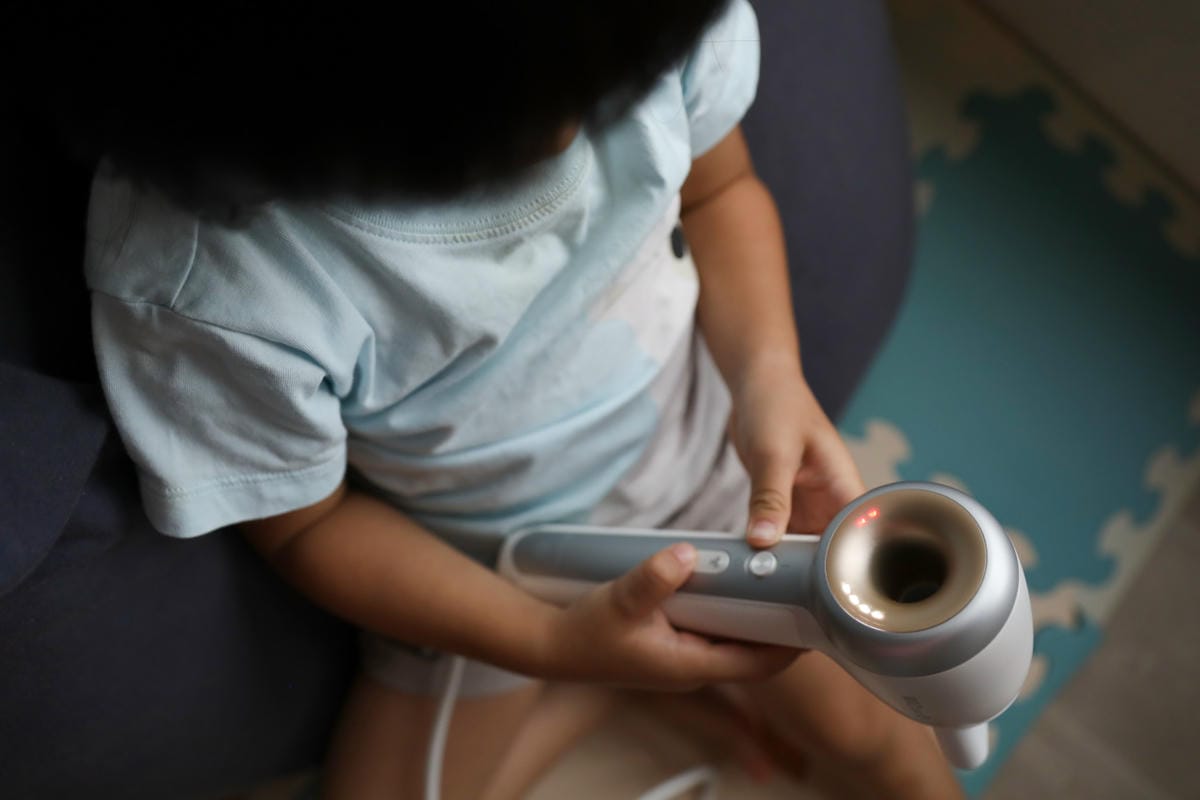 大風量吹風機推薦! Bmxmao MAO hair Q 超輕量負離子高速吹風機 孩子的第一支吹風機