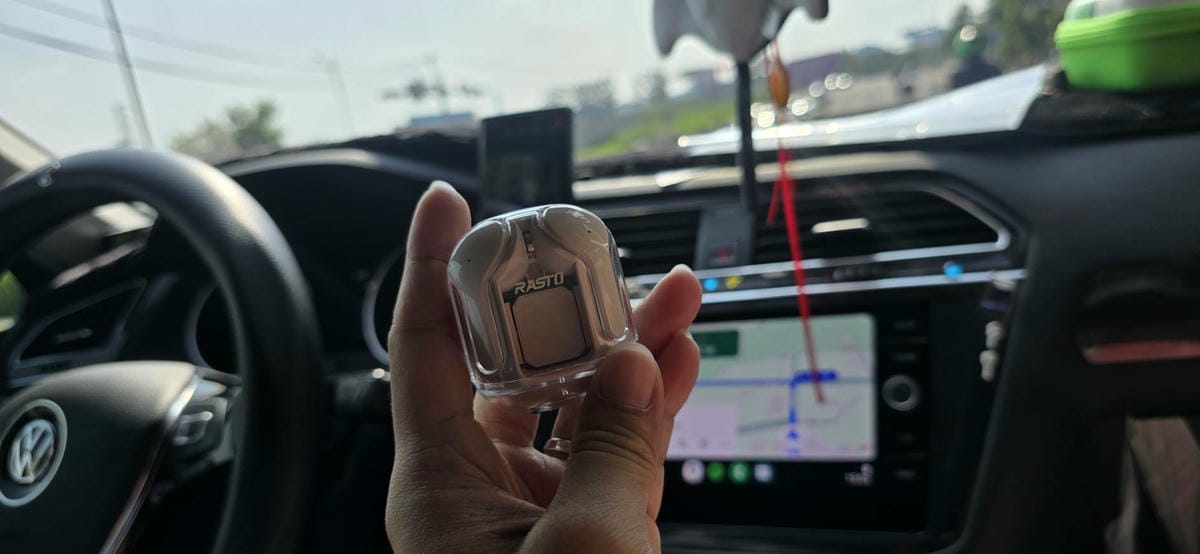 3C質感生活禮物推薦! RASTO RS62 日系設計電量顯示真無線5.3藍牙耳機+RASTO RK14 隨身便攜三段風速手持充電風扇