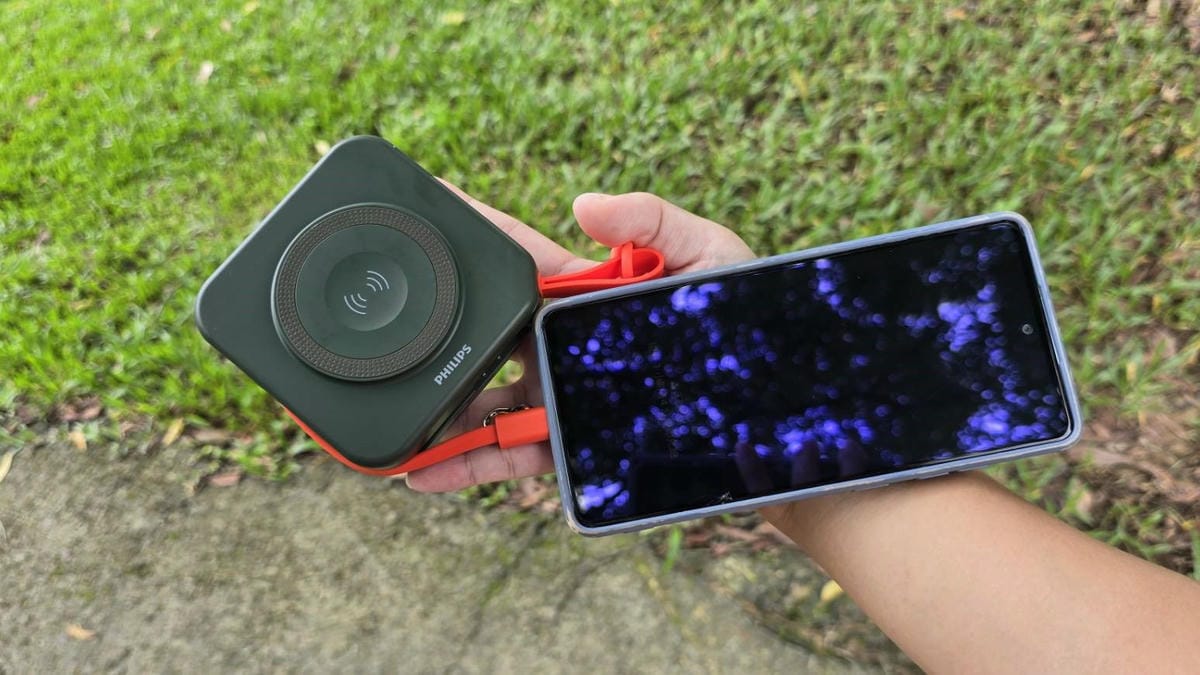 戶外露營行動充電好幫手 PHILIPS FunCube 2.0 多合一行動電源 快速無線充電