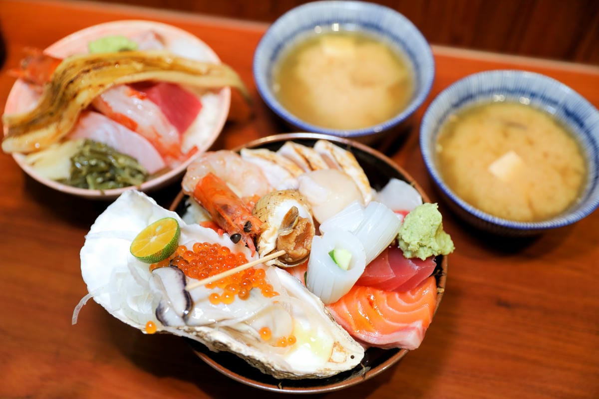 林口生魚片丼飯推薦! 林日式料理 超厚生魚握壽司,驚喜版生魚丼飯 - 第13張圖 林口生魚片丼飯推薦! 林日式料理 超厚生魚握壽司,驚喜版生魚丼飯